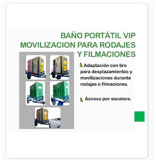 Ficha visual de VIP para rodajes y filmaciones