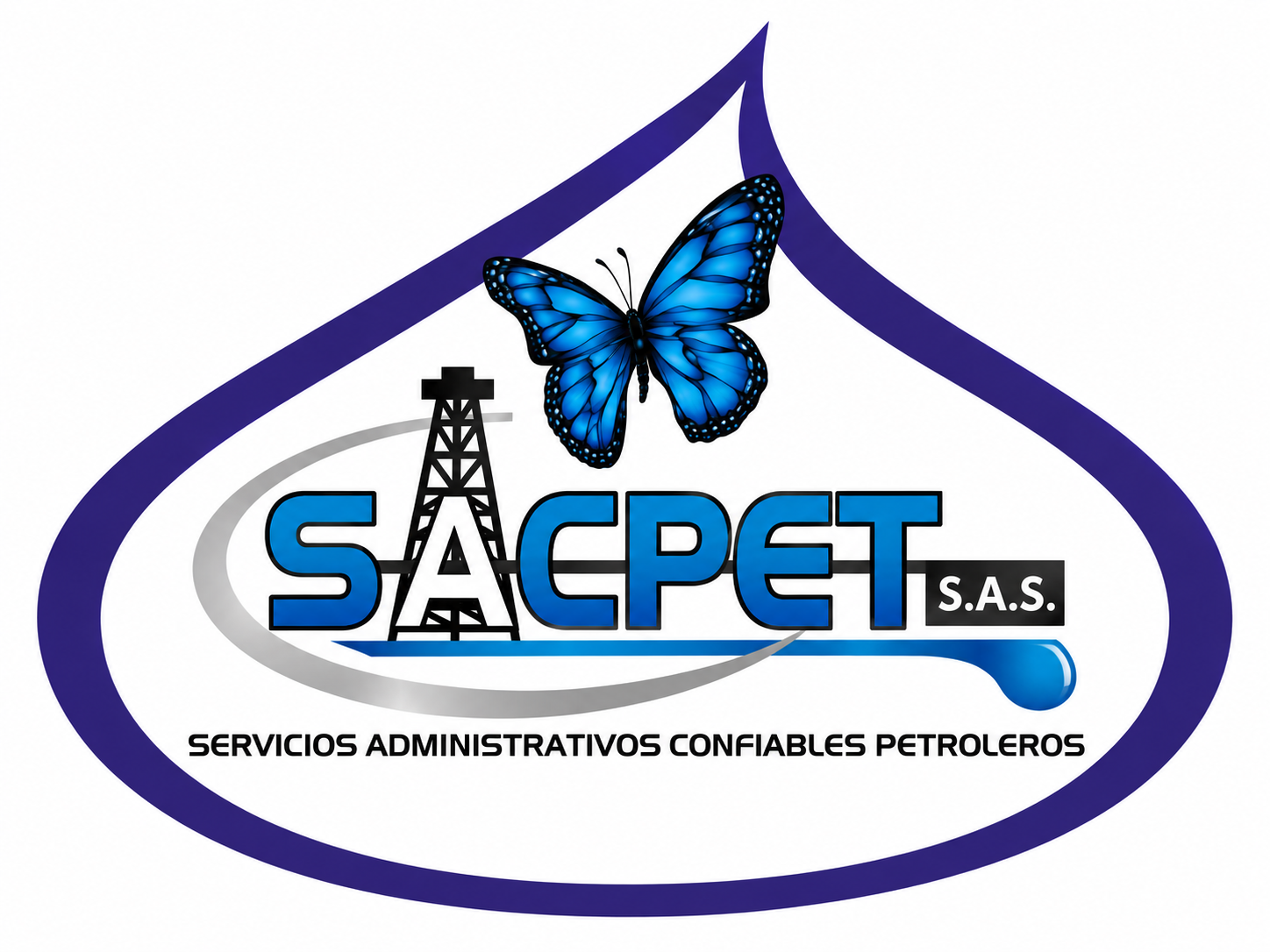 Logo SACPET S.A.S. Servicios Administrativos Confiables Petroleros
